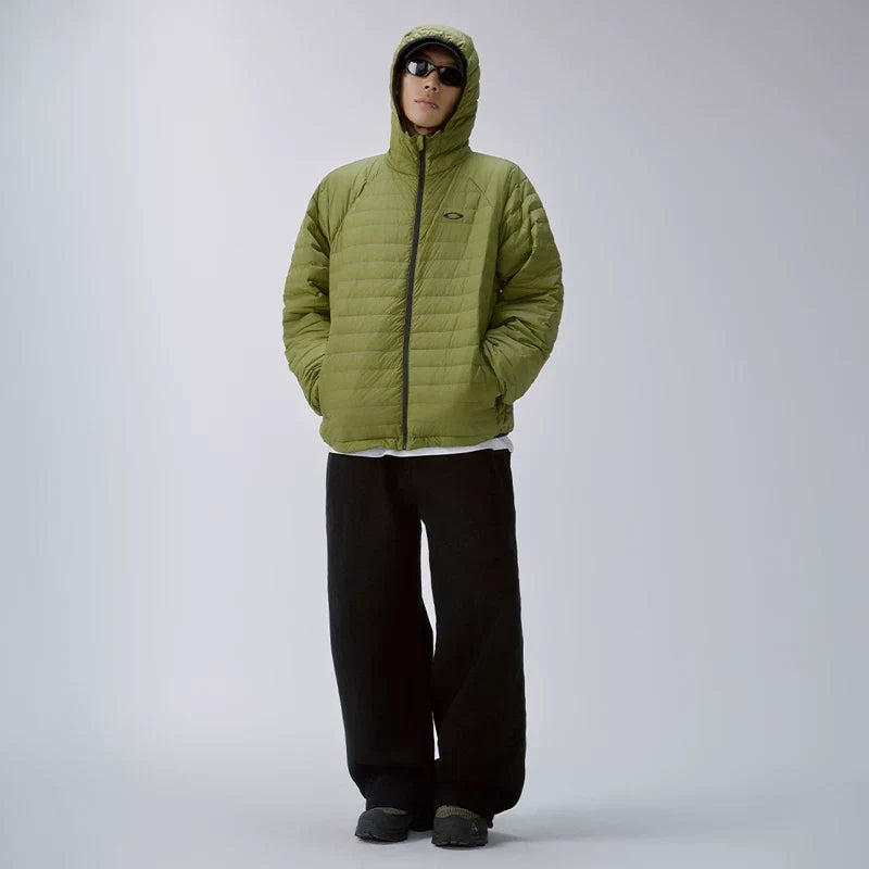F2CE high street cleanfit silhouette casual pants, black versatile trendy pants, men's and women's loose straight tube Vibe pants
