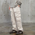 F2CE Gun Bag Tactical Vibe Function Multi Zipper Three Dimensional Pocket Work Pants Casual Loose All Cotton Straight leg Guard Pants