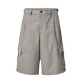 F2CE American style trendy high street Vibe pocket zipper workwear with heavy-duty loose wear and tear casual shorts for men