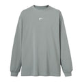 F2CE autumn and winter long sleeved multi-color trendy basic print loose casual couple pure cotton inner layer men's T-shirt base shirt